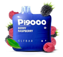 Одноразовая электронная сигарета Elf Bar Pi Berry Raspberry (Ягода Малина) (9000 Затяжек)