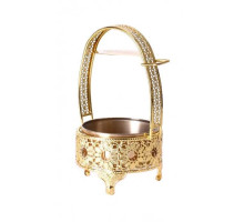 Кошик для вугілля Yahya Gold, 12см