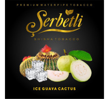 Табак для кальяна Serbetli Ice Guava Cactus (Кактус Гуава Лёд) 50 грамм
