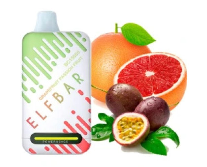 Одноразовая электронная сигарета Elf Bar BC Grapefruit Passionfruit (Грейпфрут Маракуйя) (15000 затяжек)