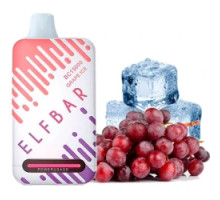 Одноразовая электронная сигарета Elf Bar BC Grape Ice (Виноград Лед) (15000 затяжек)