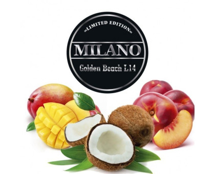 Тютюн для кальяну Milano Limited Edition Golden Beach L14 (Голден Біч) 100 грам