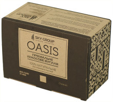 Вугілля для кальяну Sky Group Oasis 1 кг (72 шт)