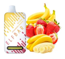 Одноразовая электронная сигарета Elf Bar BC Strawberry Banana (Клубника Банан) (18000 затяжек)
