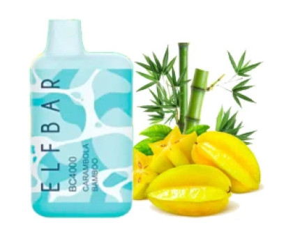 Одноразовая электронная сигарета Elf Bar BC Carambola Bamboo (Карамбола Бамбук) (4000 Затяжек)