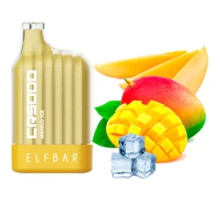 Одноразова електронна сигарета Elf Bar CR Mango Ice (Манго Лід) (5000 Затяжок)