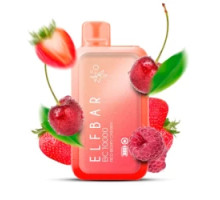 Одноразовая электронная сигарета Elf Bar BC Red Berry Cherry (Красная Ягода Вишня) (10000 Затяжек)