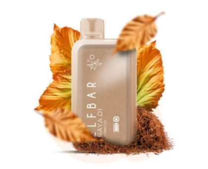 Одноразова електронна сигарета Elf Bar Raya D1 Tabacco (Тютюн) (13000 Затяжок)