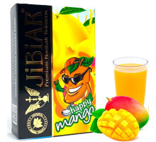 Табак для кальяна Jibiar Happy Mango / Хеппи Манго 50 грамм