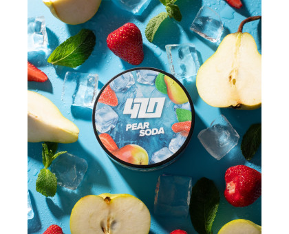 Тютюн для кальяну 4:20 Frost Line Pear Soda (Груша М'ята Полуниця) 250 грам