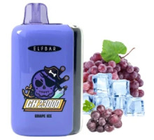Одноразовая электронная сигарета Elf Bar GH Grape Ice (Виноград Лед) (23000 затяжек)