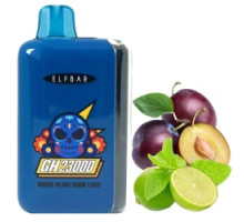 Одноразовая электронная сигарета Elf Bar GH Green Plum Sour Lime (Зеленая Слива Сауэр Лайм) (23000 затяжек)