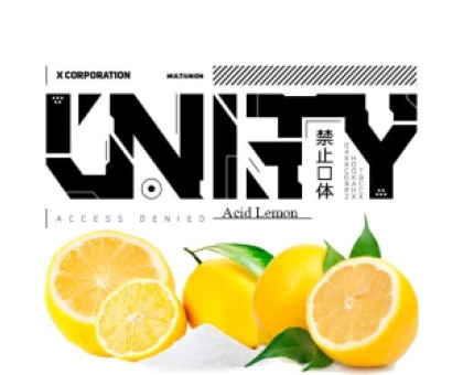 Табак для кальяна Unity Urban Collection Acid Lemon (Эйсид Лимон) 40 грамм