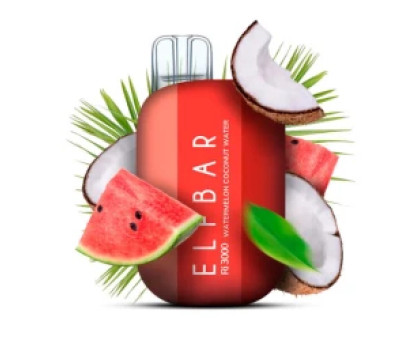Одноразова електронна сигарета Elf Bar Ri Watermelon Coconut Water (Кавун Кокос Вода) (3000 Затяжок)
