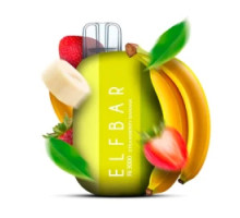 Одноразовая электронная сигарета Elf Bar Ri Strawberry Banana (Клубника Банан) (3000 Затяжек)