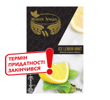 Табак для кальяна White Angel Ice Lemon Mint (Лимон Мʼята Лёд) 50 грамм (истек срок годности)