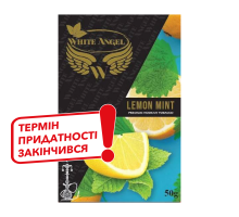 Табак для кальяна White Angel Lemon Mint (Лимон Мʼята ) 50 грамм (истек срок годности)