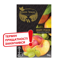 Табак для кальяна White Angel Grape Peach (Виноград Персик) 50 грамм (истек срок годности)