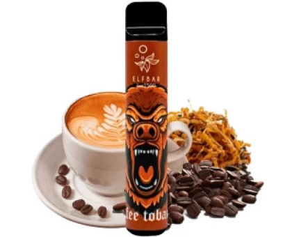 Одноразовая электронная сигарета Elf Bar Lux Coffee Tobacco (Кофе Табак) (1500 Затяжек)