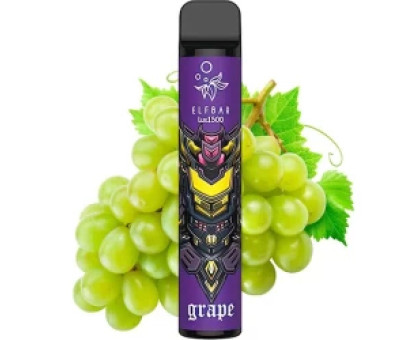 Одноразовая электронная сигарета Elf Bar Lux Grape (Виноград) (1500 Затяжек)