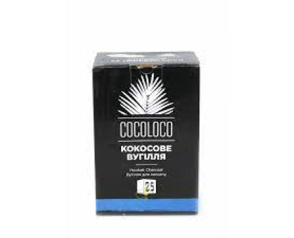 Вугілля кокосове для кальяну Khmara-Cocoloco (Хмара Коколоко) (72 Кубика) (1 кг) (Без упаковки)