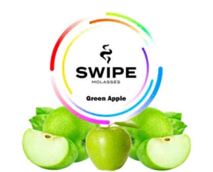 Безникотиновая Смесь Swipe Green Apple (Зеленое Яблоко) 50 гр