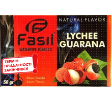 Тютюн для кальяну Fasil Lychee Guarana / Лічі Гуарана 50 грам (закінчився термін придатності)