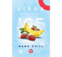 Табак для кальяна Lirra Ice Nano Chill  (Клубника Банан Лед)  50 грамм