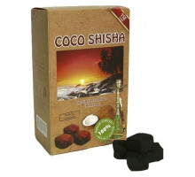 Вугілля кокосове Coco shisha 1кг (112 шт), малий кубик