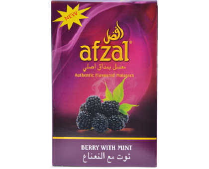 Тютюн для кальяну Afzal Berry with Mint / Ягоди з м'ятою 50 грам