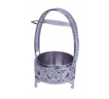 Кошик для вугілля Yahya Silver, 12см
