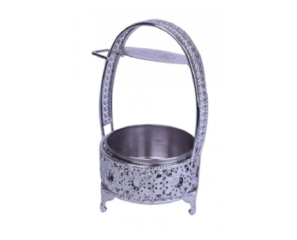 Кошик для вугілля Yahya Silver, 12см