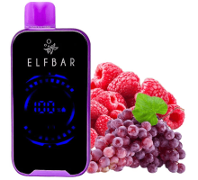 Одноразовая электронная сигарета Elf Bar FS Grape Raspberry (Виноград Клюква) (18000 затяжек)