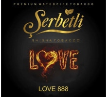Табак для кальяна Serbetli Love 888 (Лав 888) 50 грамм (истек срок / потекшая)