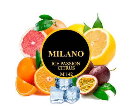 Табак для кальяна Milano Ice Passion Citrus (Маракуйя Цитрус Лед) M142 50 грамм