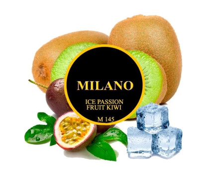 Табак для кальяна Milano Ice Passion Fruit Kiwi М145 (Маракуйя Киви Лёд) 50 грамм