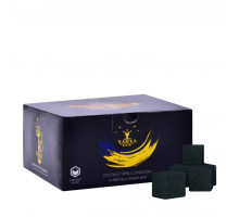 Уголь кокосовый для кальяна Coco Yahya Elegance King (Коко Яха Элеганс Кинг) (0.5кг.) (32 кубика) (В упаковке)