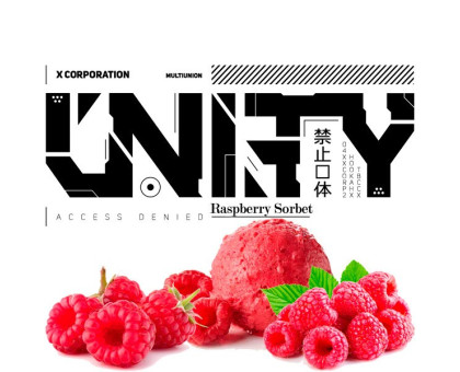 Табак для кальяна Unity Urban Collection Raspberry Sorbet (Малина Сорбет) 100 грамм