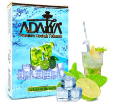 Табак для кальяна Adalya Ice Lime on the Rocks / Ледяной лайм 50 грамм