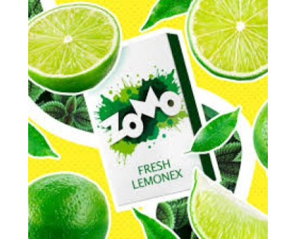 Тютюн для кальяну Zomo(Зомо) Fresh Lemonex / Фреш Лемонекс (кисло-солодкий лайм) 50 грам
