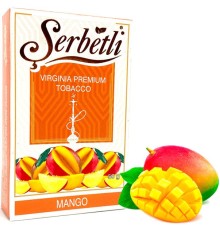 Тютюн для кальяну Serbetli Mango / Манго 50 грам (закінчився термін / потекла)
