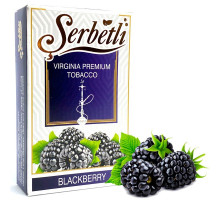 Табак для кальяна Serbetli Blackberry / Ежевика 50 грамм (Потекшая пачка)