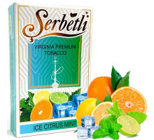 Табак для кальяна Serbetli Ice Citrus Mint / Лед Цитрус Мята 50 грамм