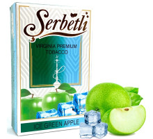 Табак для кальяна Serbetli Ice Green Apple / Ледяное Зеленое Яблоко 50 грамм(истек срок / потекшая)