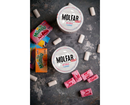 Табак для кальяна Molfar(Мольфар) Virginia Line Гумка Турбо 200 грамм