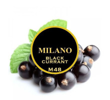 Табак для кальяна Milano M48 Black Currant (Чёрная Смородина) 100 грамм