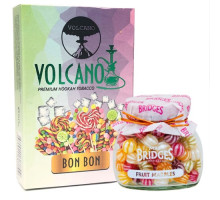 Тютюн для кальяну Volcano Bon Bon / Льодяники 50 грам