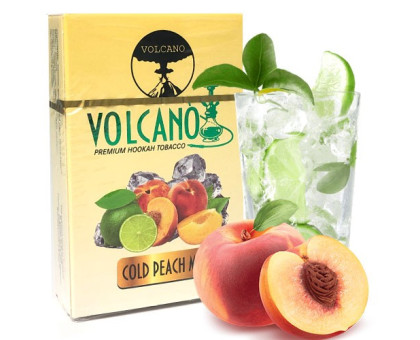 Табак для кальяна Volcano Cold Peach Mix / Холодный Персик Микс 50 грамм 