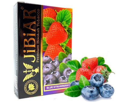 Табак для кальяна Jibiar Blue Strawberry / Клубника Блю 50 грамм