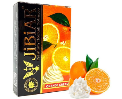 Табак для кальяна Jibiar Orange Cream / Апельсин крем 50 грамм